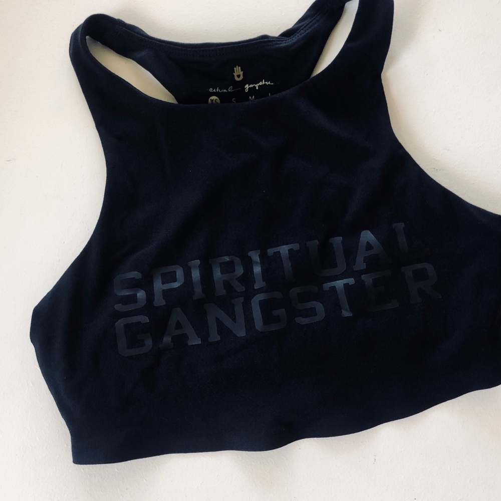 Spiritual gangster sports bra